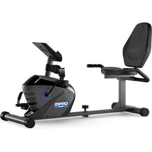 Zipro Cyclette Vision, Fitness Bike Ergometrico, Trainer Magnetico per Bicicletta, Ergometro fino a 120 kg, Bici da Interno, Cyclette per Allenamenti Domestici, Batteria Operata