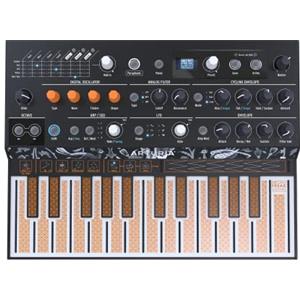 Arturia - Sintetizzatore a tastiera MicroFreak - Sintetizzatore ibrido con tastiera a 25 tasti su circuito stampato, oscillatori digitali e wavetable, filtri analogici
