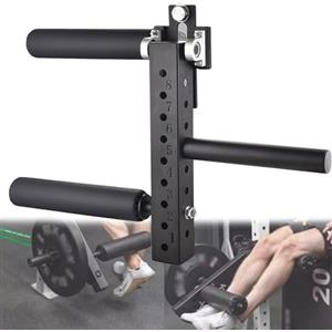 Generic Attrezzo per estensione e arricciatura delle gambe per Power Rack, attrezzatura per gambe sedute per allenamento muscolare, attacco fitness regolabile per palestra domestica