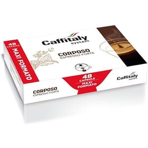 Caffitaly | 480 Capsule Caffè Caffitaly System Corposo Maxi Formato (10 Box)