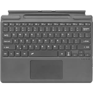 Fiorky Tastiera Wireless Sottile Retroilluminata per Microsoft Surface Pro 8/9/10/X - Tastiera Touchpad a 7 Colori Ricaricabile
