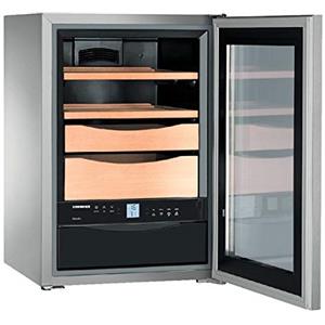 Liebherr - Humidor per sigari ZKes 453 Finitura Vetro e Acciaio da 43cm