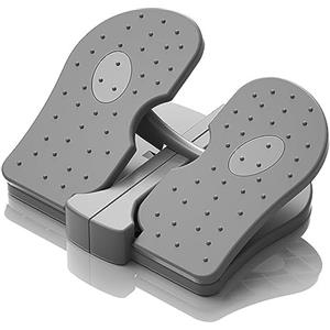 Vistreck Foot Stepper Hine - Mini Stepper Trainer Silenzioso per Allenamenti con le Gambe Sotto la Scrivania, Design Pieghevole in Nylon Rinforzato (Taglia unica)