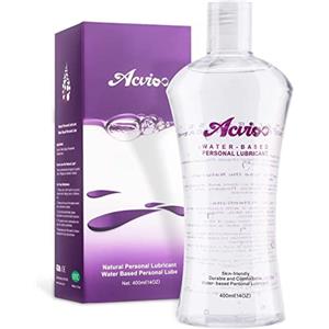 ACVIOO Gel Lubrificante Intimo a Base D'acqua Lube Naturale Trasparente Lubrificanti 240ml