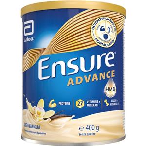 ABBOTT SRL Abbott Ensure Advance Formula Nutrivigor Integratore Alimentare Proteico Vaniglia 400G
