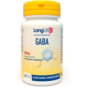 Longlife Gaba 500Mg 60 Tavolette - Integratore Alimentare Salute Del Sistema Nervoso