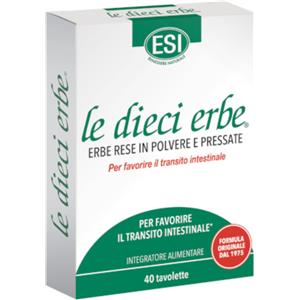 Le Dieci Erbe 40 Tavolette Regolarita E Depurazione