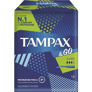 Tampax&go super 18 pezzi