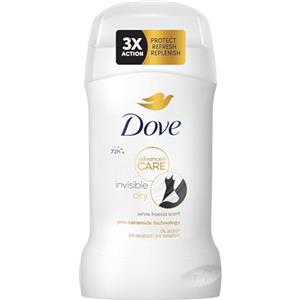 Dove Deodorante Stick Invisible Dry, Deodorante Antitraspirante, Formula Antimacchie, Protezione Fino a 72 Ore, Pro-Ceramide Technology, Ingredienti Idratanti, Deodorante Uomo e Donna, 50ml