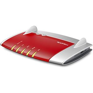 FRITZ! AVM FRITZ!Box 7430 VDSL Router Wi-Fi Collegamento ethernet LAN, Rosso/Bianco [importato dalla Germania]