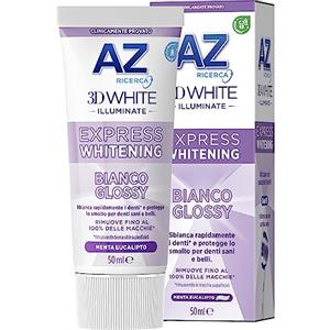 Procter & Gamble AZ Dentifricio 3DWhite Illuminate Express Whitening Bianco Glossy 50ml. 1 Dentifricio