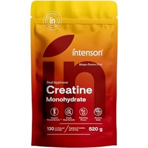 Intenson Creatina Monoidrata, Mango-Frutto della Passione, 520 g