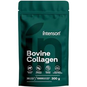 Intenson Polvere di Collagene Bovino, 300 g, 2 Tipi (I, III)