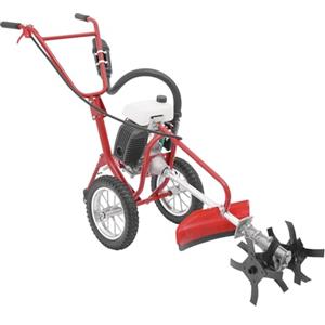 Ecoggeder Micro motozappa 63CC fresa da Giardino a Benzina, con Motore a Benzina a 4 CV Motore 4 tempi, 240 giri/min, Manico Potente, Ideale per Orto e Giardino