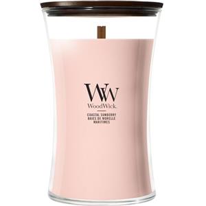 WoodWick Candela profumata | Candela Grande a Clessidra | Coastal Sunberry | Regali Perfetti per Donne