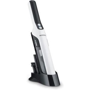 Severin 7140, Aspirabriciole a batteria, Autonomia fino a 30 min, Supporto con base di ricarica, 3 accessori inclusi, 2 velocità, Motore digitale 120 W