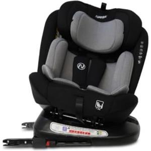 Nania - Seggiolino auto Phoenix girevole a 360° - Taglia I 40-150 cm - Aggiornabile dalla nascita a circa 12 anni - Gruppo 0+/1/2/3 - Attacchi Isofix - Protezioni laterali
