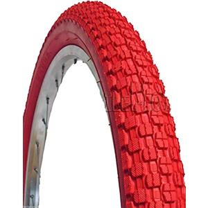 RMS Copertone/Pneumatico 20 x 1.95 (50-406) Bici MTB - Mountain Bike BMX Rosso