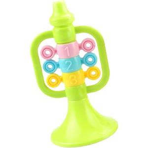 Generico Giocattoli a tromba per bambini, strumenti a tromba giocattolo per bambini | Giocattolo a portatile a forma di cartone animato,Trombetta giocattolo colori vivaci per karaoke, spettacoli per fes