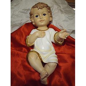 L'ANGOLO BARLETTA Bambino GESU' Favoloso 19,5 cm PRESEPE Natale Baby Jesus ADDOBBI Natalizio bambinello