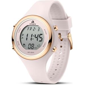 LN LENQIN Orologio Digitale da Donna Sportivo Cinturino Silicone 3ATM