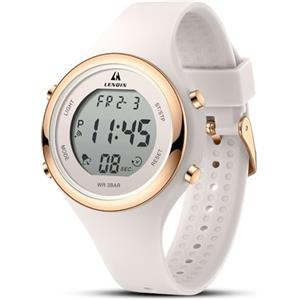 LN LENQIN Orologio Digitale da Donna Sportivo Cinturino Silicone 3ATM