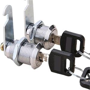 SBTRKT Serratura di sicurezza classica Cilindro in metallo Armadietto Armadietto Serratura a camma con chiavi Cassetta postale di sicurezza Serratura for cassetto 16mm/20MM/25MM/30MM (Size : B-20mm)