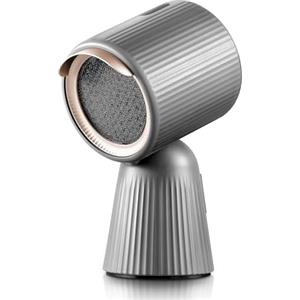 SNDOAS Cappa Aspirante Portatile, Cappa Cucina con Potenza di Aspirazione 180 m³/h, 3 Livelli di Potenza, Ricircolo con Filtro a Carbone, per Casa, Piccole Cucine, Camper, Grigio
