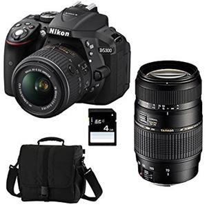 Nikon D5300 + 18-55 VR + TAMRON 70-300 DI + Bag + SD 4GB