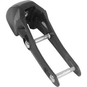 DINHEAROM Freno per Pattini a Rotelle Nero in Plastica per Riparazioni Rapide e Sicurezza Accessorio per Pattini Inline Freestyle e Roller Skates