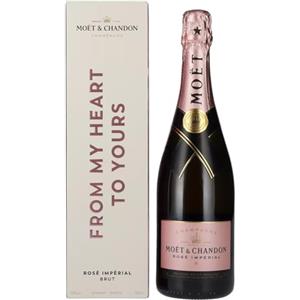 Moët & Chandon Champagne ROSÉ IMPÉRIAL Brut Say Yes To Love 12% Vol. 0,75l in Giftbox