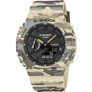 G-Shock Casio Orologio Unisex G-Shock GA-2100 in Resina Biobased Resistente agli Urti