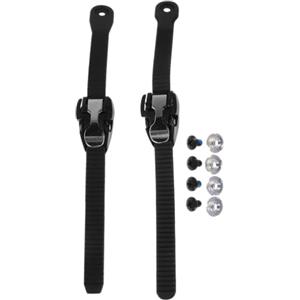 GALPADA Accessori per Pattini a Rotelle Fibbia Regolabile in TPR e PVC, Design Rapido per Estendere la Durata, Adatti a Pattini Inline Ghiaccio, 1 Paio Nero