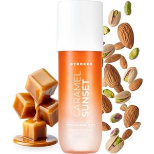 BYROKKO SHINEBROWN BYROKKO Caramel Sunset Hair & Body Mist Donna - Spray Corpo e Capelli Caramello, Pistacchio & Vaniglia - Profumo Dolce e Cremoso - 150 ml