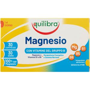 Equilibra - Magnesio Con Vitamine B Confezione 30 Compresse