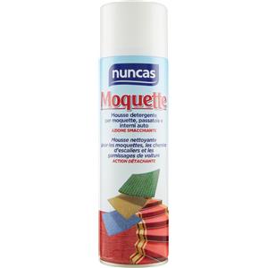 mousse detergente Nuncas Moquette