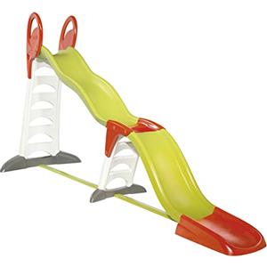 Smoby - Scivolo Megagliss 2 in 1, 7600310260, + 2 Anni, Dotato di Scaletta con Gradini Antiscivolo