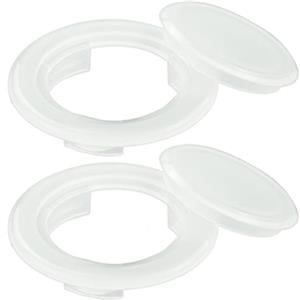 REBECASKYENS 2 pezzi anello per ombrellone da tavolo, tappi per ombrellone da tavolo da patio, anello per foro per ombrello, 42 mm, per giardino esterno, terrazza, tavoli e sedie