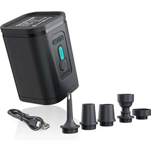 Generic Zaino sottovuoto, zaino sottovuoto da viaggio, zaino espandibile da 60 l con compressione sottovuoto, zaino impermeabile e sicuro, con chiusura a vuoto, grande capacità, Pompe gonfiabili, Solo pompe
