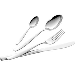 Lagostina Dalia set posate per 6 persone, Acciaio Inox 18/10, 24 pezzi, 6 Unità