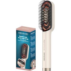 Cecotec Spazzola riparatrice con luce LED HairCare Revitalize Little. Applicatore di siero e massaggio vibratorio, prende cura, ripara e stimola la crescita dei capelli, 4 luci LED