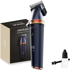 Cecotec Tagliacapelli PrecisionCare Expert Ceramic. Motore Brushless, Lame in Ceramica, Autonomia 120 min, 6 Pettini, 5 Regolazioni 0,8-2 mm, Ergonomico, Taglio Preciso