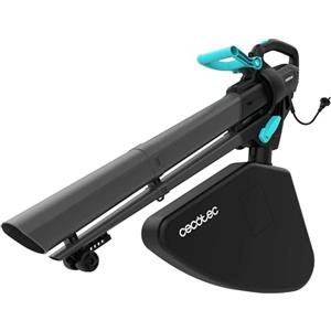 Cecotec Aspiratore e Soffiatore di Foglie con Cavo Airforce 3300 Crush&Go. 3300W, Velocità Aria 270km/h, Funzione Triturazione, Tubo con Bocca XL, 6 Velocità, Sacco Raccolta 40L