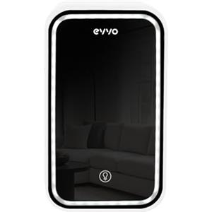 EVVO Mini Frigorifero EVVO F6 Beauty (bianco) 6L - Frigorifero Cosmetico e Trucco | Mini Frigorifero per Creme e Skincare | Frigorifero Trucco Portatile Silenzioso | Funzione Freddo e Calore | Connessione