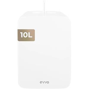 EVVO Mini Frigorifero EVVO F10 (Bianco), 10 L - Frigorifero Cosmetico e Trucco | Mini Frigorifero Portatile Creme, Bellezza e Skincare | Mini Frigorifero Silenzioso | Funzione Freddo e Calore | Connessione
