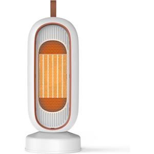 Timiyou Stufetta Elettrica Basso Consumo - Termoventilatore con 2 Modalità, Riscaldamento Rapido e Protezione da Surriscaldamento, Basso Consumo 800/1300W per Interni, Camera da Letto, Ufficio