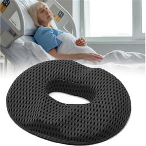 OXFUZZ Cuscino Antidecubito per Anziani, Ciambella Cuscino Sedia Memory Foam, Anello Della Sede Del Coccige, Cuscino per Seduta Ortopedico per Casa, Auto, Ufficio E
