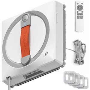 Tosima Robot Lavavetri WA9C Pro, Lavavetri Elettrico con 4 Ugelli Spray, 6 Modalità di Pulizia con Pianificazione Intelligente, Aspirazione Extra-Forte & Telecomando