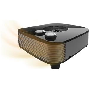 Cecotec Termoventilatore ReadyWarm 2050 Max Horizon Black. 2000 W, 3 Modalità di Funzionamento (Cool/Warm/Hot), Leggero, Termostato Regolabile, Manuale, Silenzioso, Spegnimento Automatico