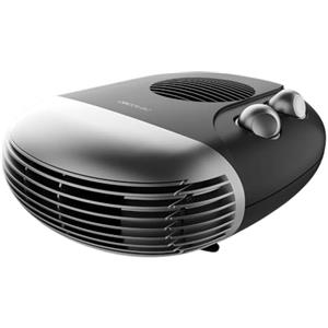 Cecotec Stufetta Elettrica Termoventilatore ReadyWarm Horizon. 2000 W, Basso Consumo Energetico, 2 Livelli di Potenza, 3 Modalità, Compatto, Portatile, Ideale per Casa e Ufficio, Stabile, Nero